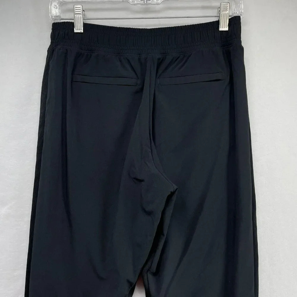 Athleta Pants Women's Sz 2 Slash Pockets Elastic Hem Stretch Gym Jogger Gray - Picture 10 of 11